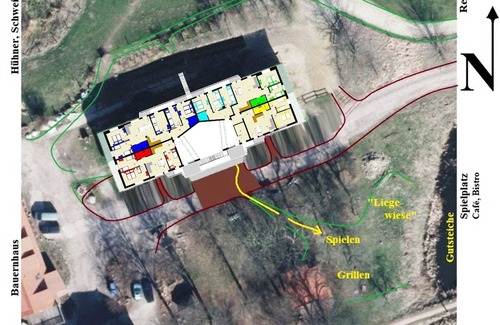 Schwerin Apartamento | Apartamento rojo - vacaciones en la granja orgánica