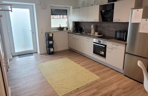 Oesterdeichstrich Apartamento | Apartment 'Rike' with Shared Terrace, Shared Garden and Wi-Fi