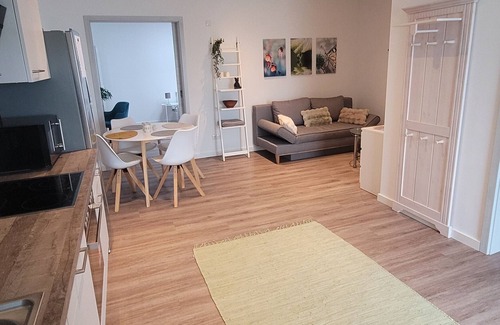 Oesterdeichstrich Apartamento | Apartment 'Rike' with Shared Terrace, Shared Garden and Wi-Fi