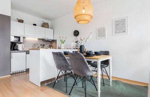 Mitte-Sud Apartamento | Apartamento 'Ruhiges Und Modernes Zuhause' con balcón y Wi-Fi