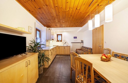 Laces Apartamento | Apartamento "Schnalserhof Gravensteiner" con vistas a la montaña, terraza compartida y Wi-Fi