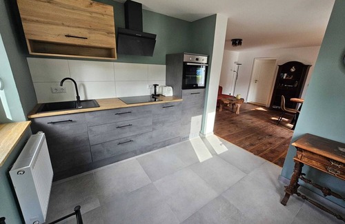Drosedow Apartamento | Apartamento 'Seenahes Idyll' con terraza privada, jardín privado y Wi-Fi