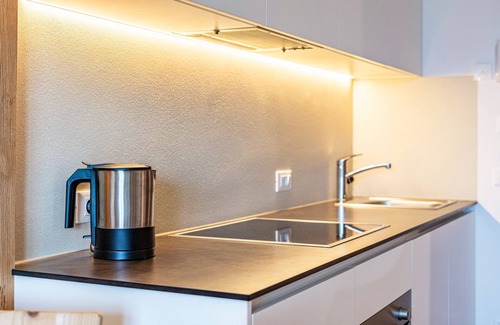 Santo Stefano Apartamento | Apartamento "Stefansdorf Wohnung 1" con vistas a la montaña, terraza y balcón