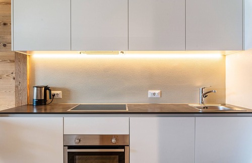 Santo Stefano Apartamento | Apartamento "Stefansdorf Wohnung 1" con vistas a la montaña, terraza y balcón