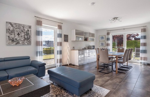 Beckdorf Apartamento | Apartamento 'Sunny' con terraza privada, jardín privado y Wi-Fi