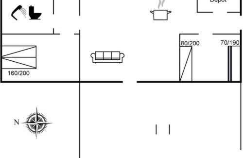 Pandrup Apartamento | Apartment Tarvo - 500m from the sea in NW Jutland by Interhome
