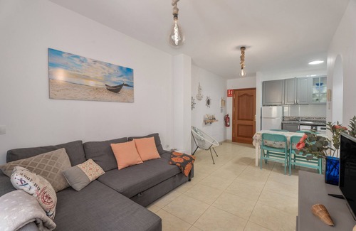 La Restinga Apartamento | Apartamento 'Tesbabo Beach' con vistas a la montaña, terraza privada y Wi-Fi