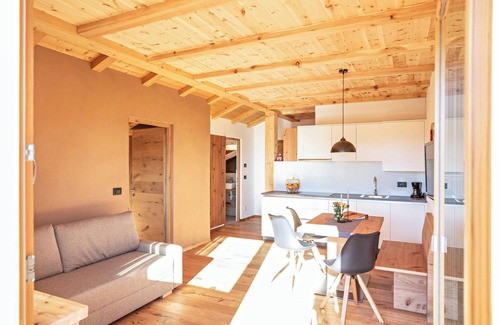 Senale San Felice Apartamento | Apartamento "Ulme" con vistas a la montaña, jardín, balcón y Wi-Fi