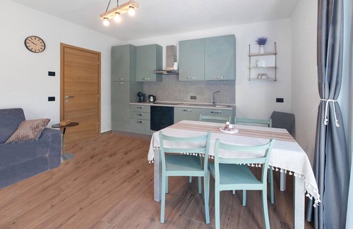 Trepalle Apartamento | Apartamento 'Vallaccia' con vistas a la montaña, jardín compartido y Wi-Fi
