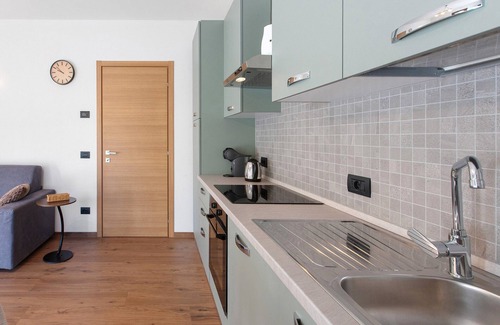 Trepalle Apartamento | Apartamento 'Vallaccia' con vistas a la montaña, jardín compartido y Wi-Fi