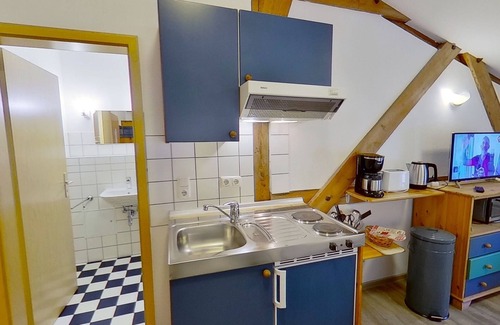 Putgarten Apartamento | Apartment Veilchentreppe with 22 square meters, 1 living room, max. 2 people