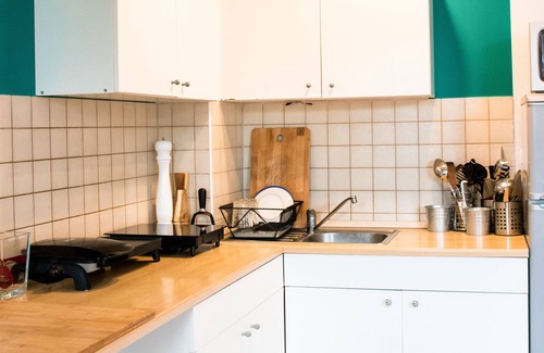 Ferencvaros Apartamento | Apartamento Viola en el interior del jardín