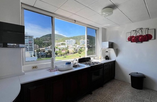 Club Deportivo Apartamento | Departamento con vitas al mar y campo de Golf