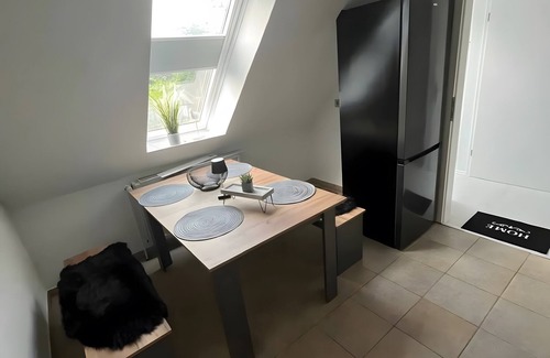 Hagen im Bremischen Apartamento | Apartamento 'Weserstrand' con jardín privado y Wi-Fi