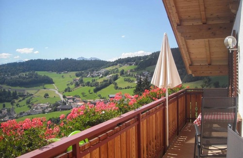 Meltina Apartamento | Apartamento 'Wiese' con vistas a la montaña, jardín compartido y Wi-Fi