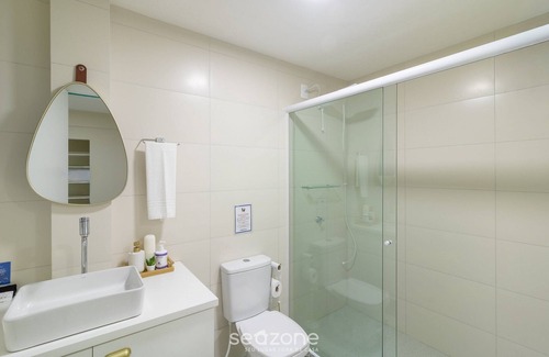 Barra Velha Apartamento | Apartment With 1 Suite 90 m From the Beach Sem0012