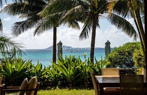 Cap Malheureux Apartamento | Apartment with a lagoon view, 30 meters from its private beach