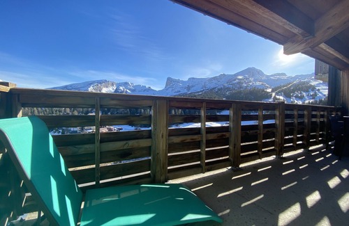 Saint-Etienne-en-Devoluy Apartamento | Apartment with balcony and superb view