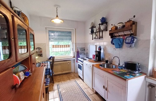 Hontrup Apartamento | Apartment with balcony in Teutoburg Forest
