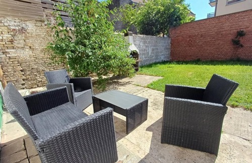 Dunkerque-Sud Apartamento | Apartment with garden - Near downtown and train station