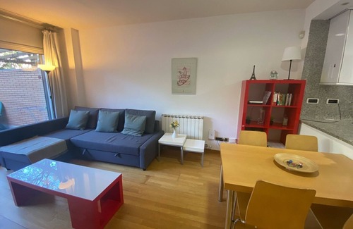 La Vila Olimpica del Poblenou Apartamento | Apartamento con piscina, terrazas, cerca del mar y de la ciudad