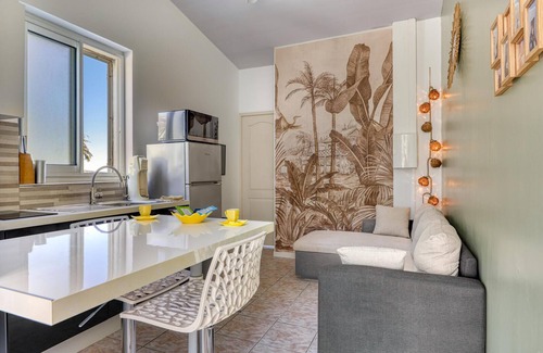 Petite-ÃŽle Apartamento | Apartamento-Panorámico-Baño privado con bañera-Vista al Mar