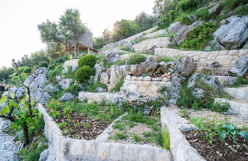 Mokosica Apartamento | Apartments Villa Arcadia - Studio Apartment with Terrace and Sea View