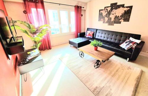 Evreux Apartamento | App 5 - T3 Hyper Centre Lumineux et Calme 5min Gare
