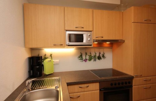 Schildlehen Cama Y Desayuno | App. 8 - Wohn-/schlafraum, Dusche, WC - Hotel Appartement Hochkönig
