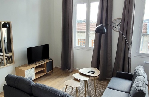 Cret de Roc Apartamento | Appart' 3 chambres 3 sdb centre-ville St Etienne