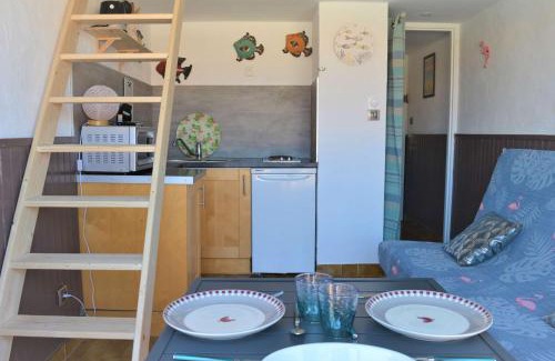 Leucate Apartamento | Appart Studio Mezzanine 2 couchages PORT LEUCATE NATURISME PL010-832