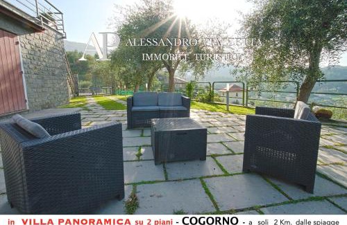 San Salvatore Apartamento | Appartamento A in villa con vista panoramica