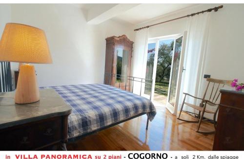 San Salvatore Apartamento | Appartamento A in villa con vista panoramica