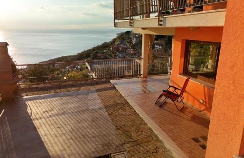 Roiano-Gretta-Barcola-Cologna-Scorcola Apartamento | Appartamento in villa con terrazza vista mare - pet friendly