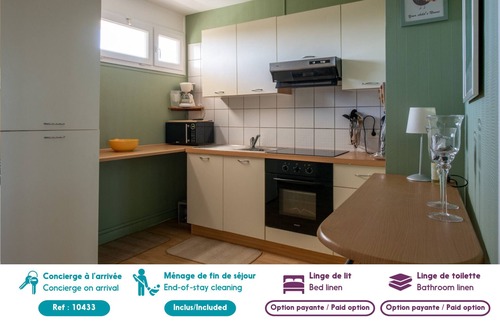 Saint-Brevin-les-Pins Apartamento | Apartamento frente al mar y pinos