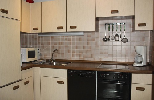 Timmendorfer Strand Apartamento | Apartamento-Económico-Baño privado-Vista a parte del mar