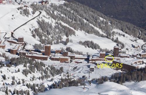 Plagne Centre Apartamento | Appartement 3 pièces au pied des pistes avec balcon, animaux admis - FR-1-455-86