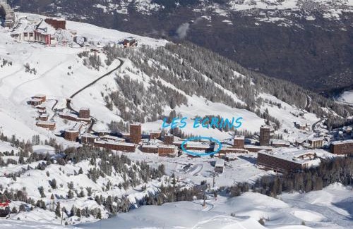 Plagne Centre Apartamento | Appartement 3 pièces, balcon sud, au pied des pistes, WiFi, 6 pers - FR-1-455-57