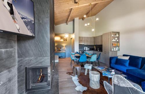 Demi-Quartier Apartamento | Appartement 7 pers. proche télécabine de Megève - FR-1-569-5