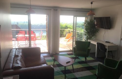 Mons - Plaine basse Apartamento | Appartement avec grande terrasse pour 6 personnes