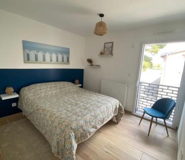 La Bernerie-en-Retz Apartamento | Appartement cosy à 100m de la plage