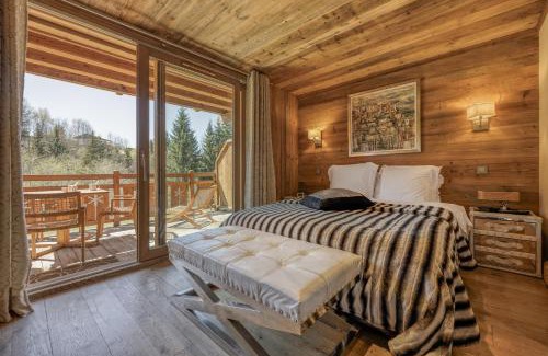 Le Planellet Apartamento | Appartement Chalet à Megève