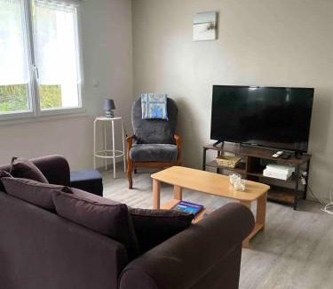 Pleherel-Plage-Vieux-Bourg Apartamento | Appartement charmant à Fréhel, grand jardin.B