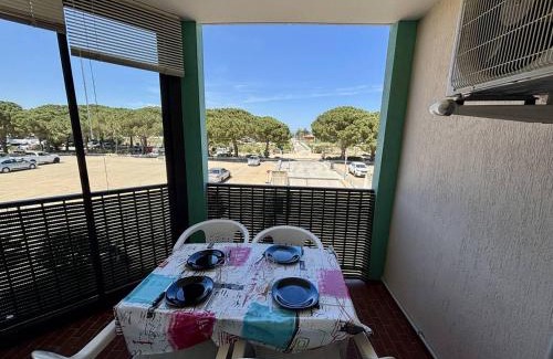 Plage d'Argeles Apartamento | Appartement climatisé à Argelès-sur-Mer avec Parking - 4 couchages - FR-1-388-52
