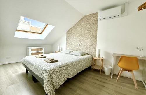 Reims Apartamento | Appartement climatisé-Centre Ville-Gare