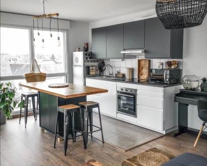 Vitre Apartamento | Appartement contemporain lumineux avec terrasse
