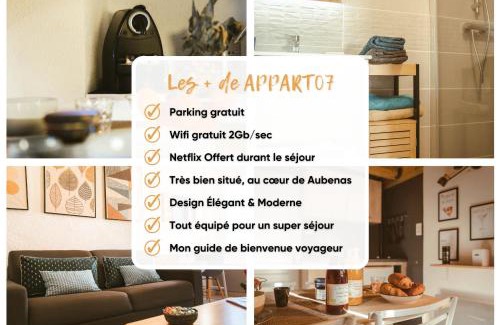 Aubenas Apartamento | Appartement cosy idéal pour 2 personnes à Aubenas