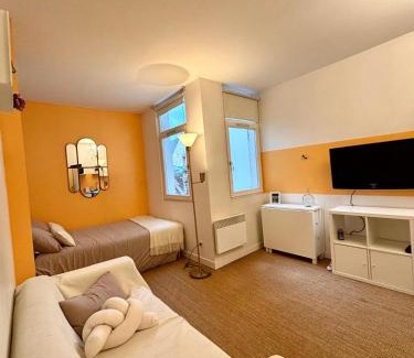 Lille Centre Ville Apartamento | Appartement Cosy sur la Prestigieuse rue Faidherbe, à deux pas de la gare Lille Flandre