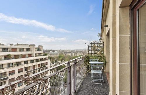 16th Arrondissement Apartamento | Appartement Doumer et son balcon - Welkeys