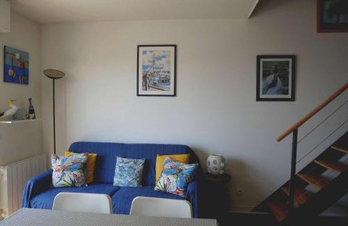 Etel Apartamento | Appartement duplex à Étel 3* - Piscine, Wifi, Animaux admis, Parking à 600m de la plage - FR-1-479-200